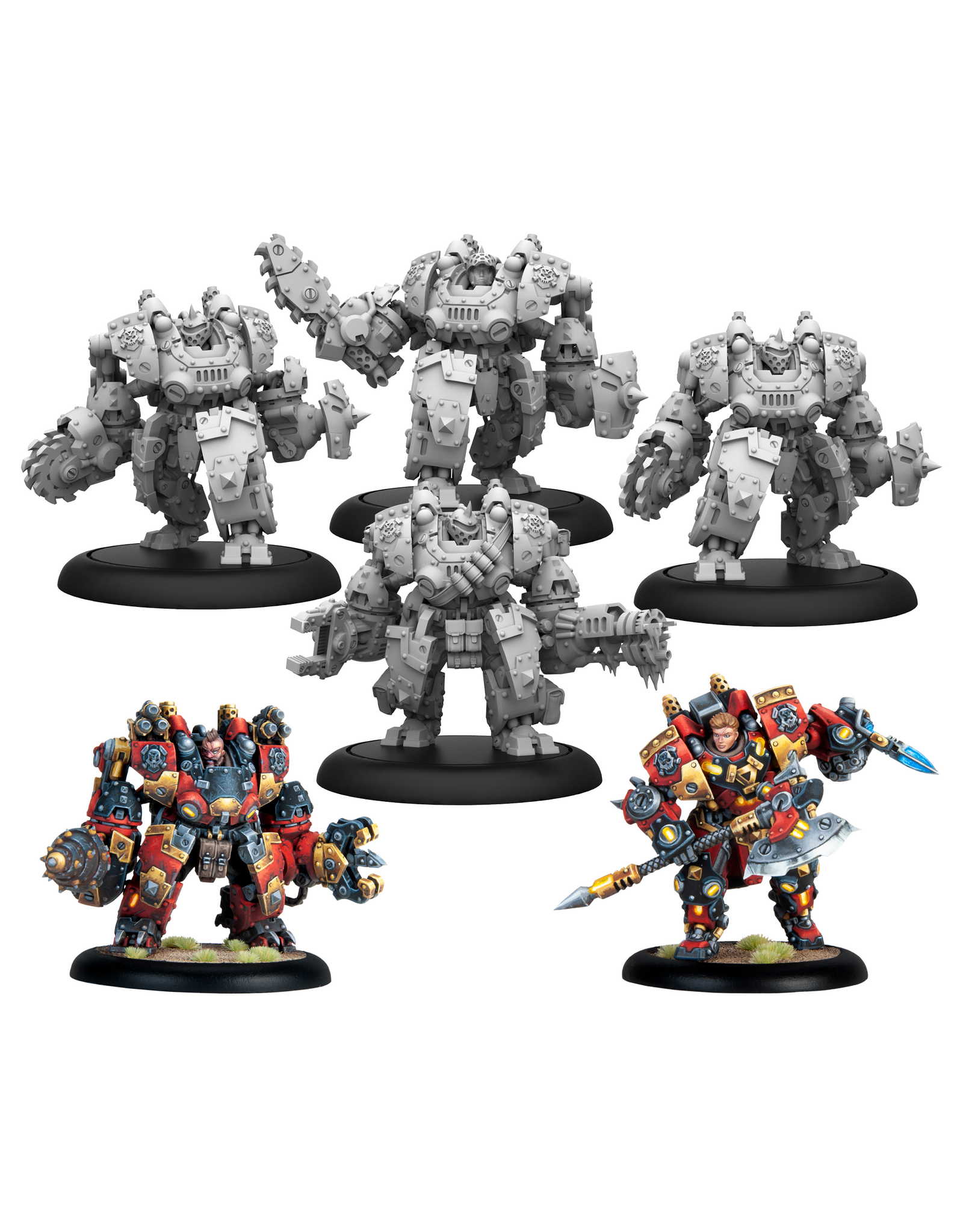 Warmachine Warmachine Khador Annihilators Command Cadre