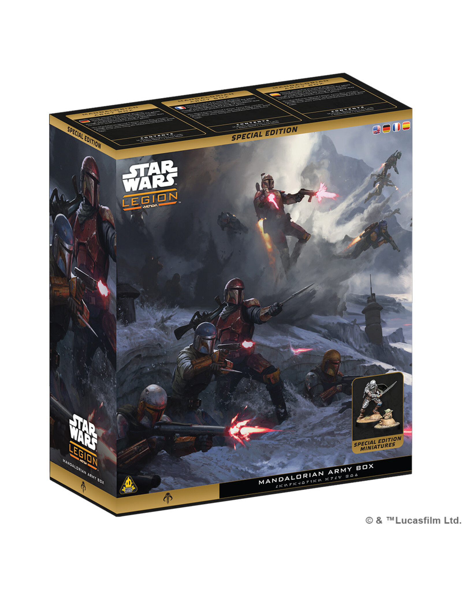 STAR WARS LEGION Star Wars Legion Mandalorian Special Edition Army Box COMING JUNE 2026