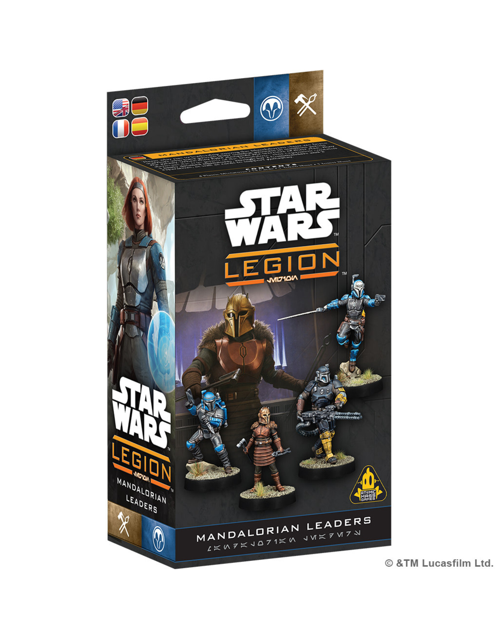 STAR WARS LEGION Star Wars Legion Mandalorian Leaders COMNG JUNE 2026