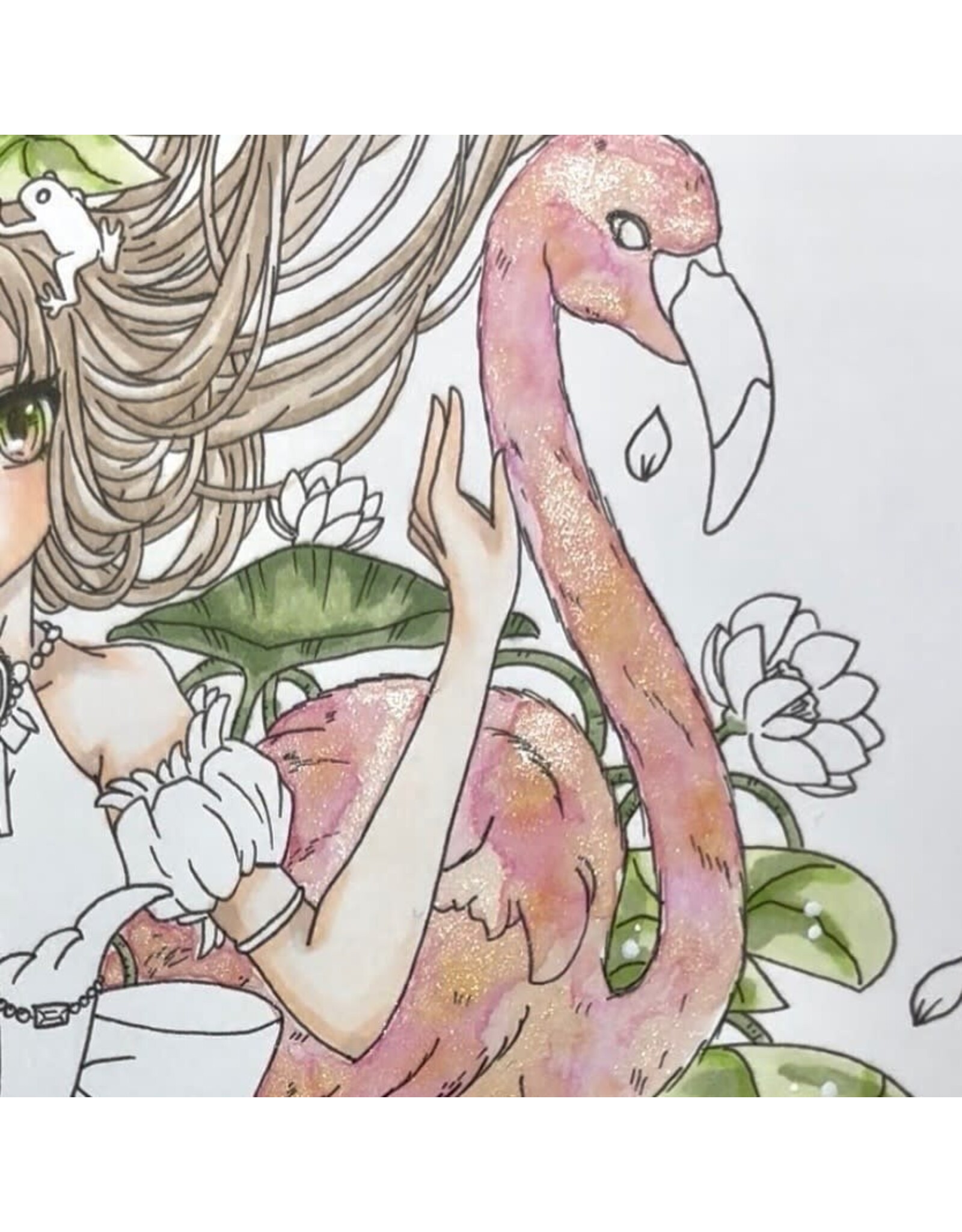 Mixed Media Flamingos Saturday May 2 11:00 - 1:00