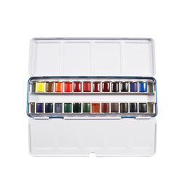 YASUTOMO Niji Artist Watercolors Essential Set 24 colors