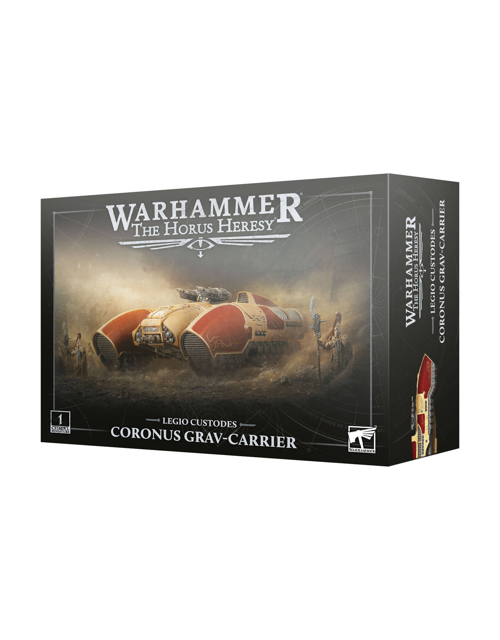 Games Workshop Legio Custodes Coronus Grav-Carrier PRE ORDER ARRIVES 4.25.2026