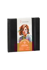 Hahnemuhle Hahnemuhle Watercolour Book, Deckle Edge, Square, 100% Cotton Cold Press 5.5" x 5/5"