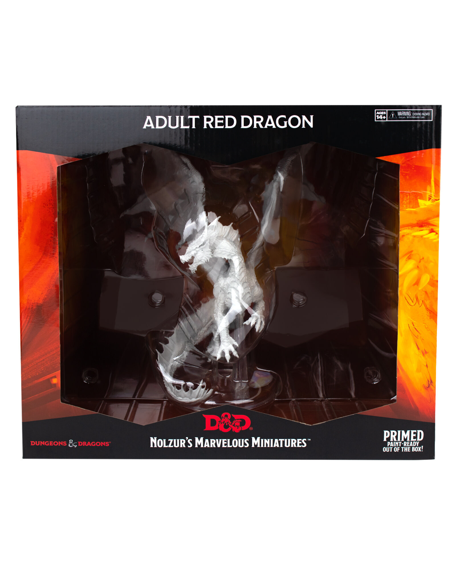 WIZKIDS D&D Nolzur's Marvelous Miniatures Adult Red Dragon Tyrant