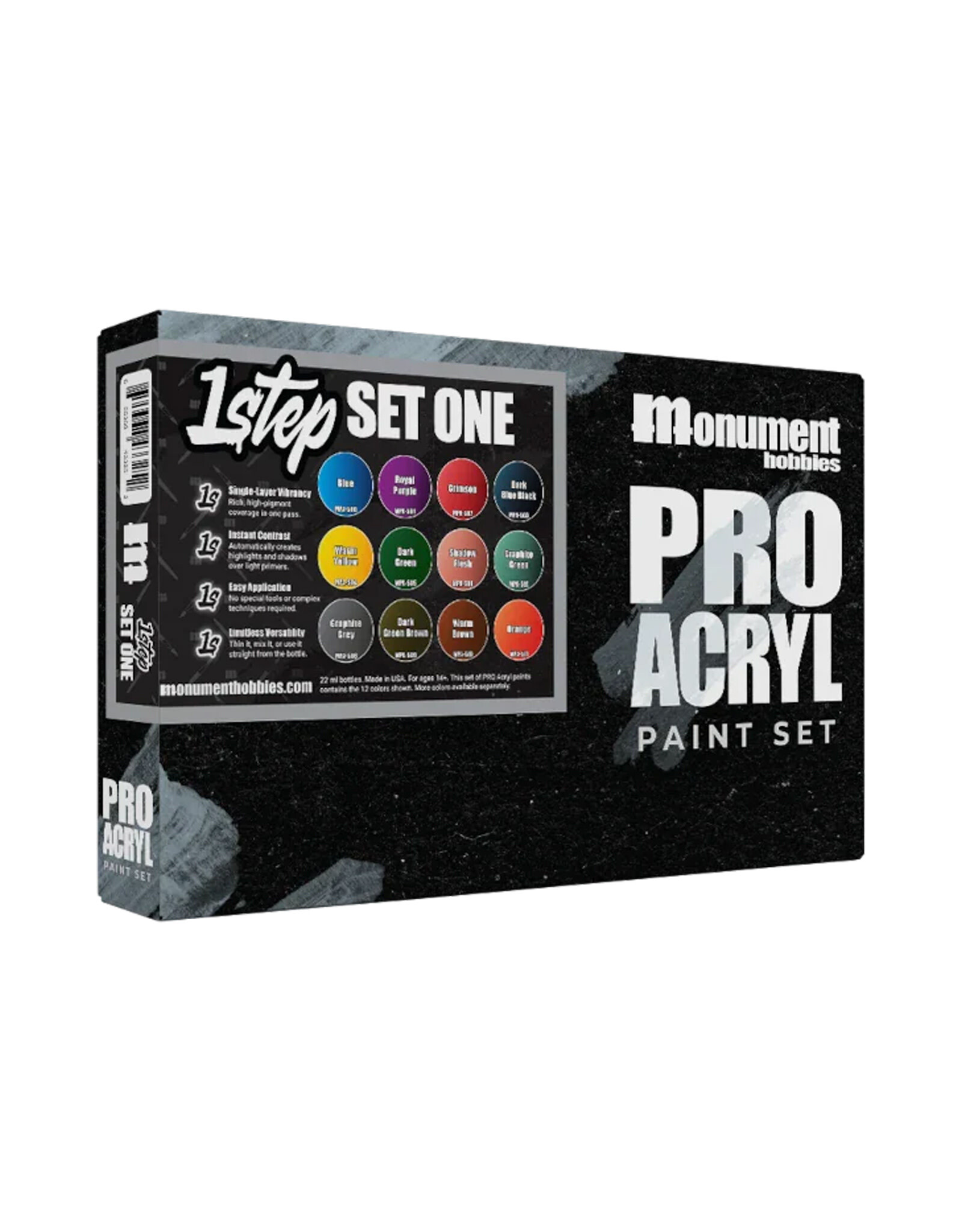 Monument Hobbies PRO Acryl 1-Step Set #1