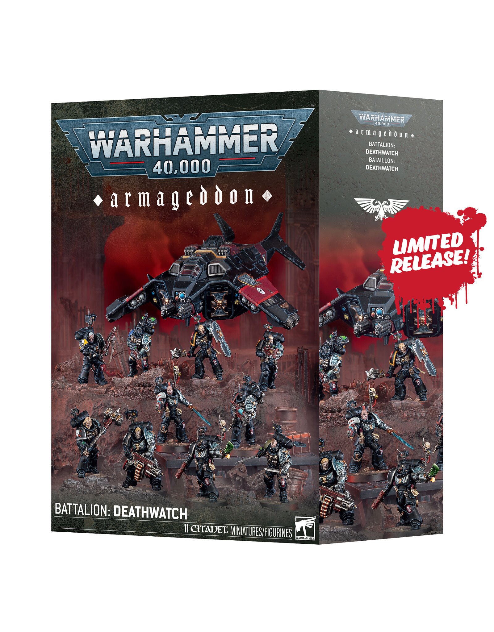 Games Workshop Armageddon Battalion: Deathwatch PRE ORDER ARRIVES 5.09.2026