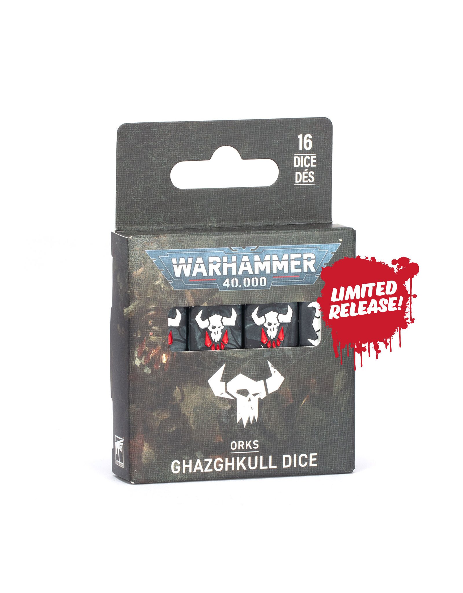 Games Workshop Orks Ghazghkull Dice PRE ORDER ARRIVES 5.09.2026