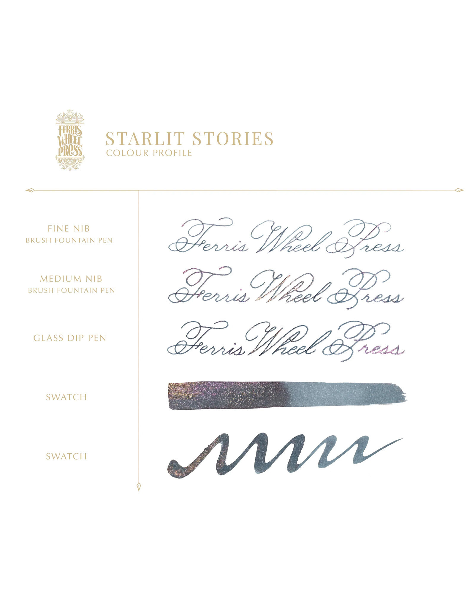 Ferris Wheel Press FerriTales | Bestiary Series, Starlit Stories 20ml