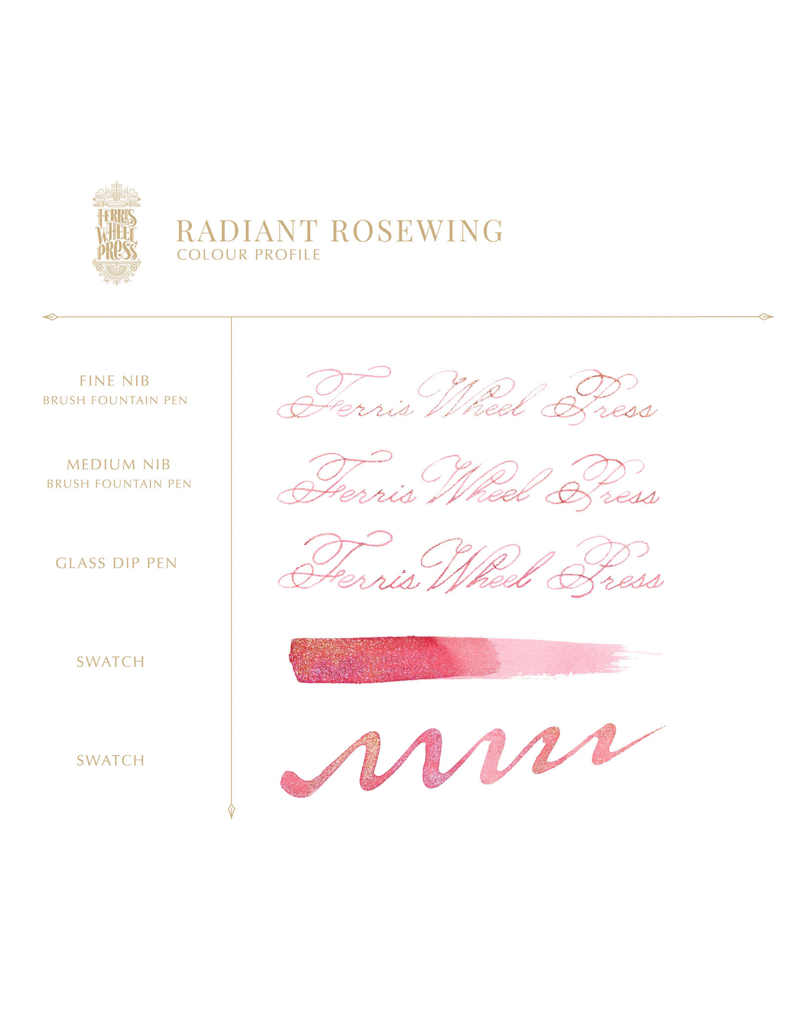 Ferris Wheel Press Ferritales | The Wild Swans, Radiant Rosewing 20ml