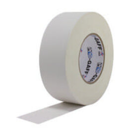 Pro Tape Pro Gaffers Cloth Tape White 1 Inch X 25 Yards