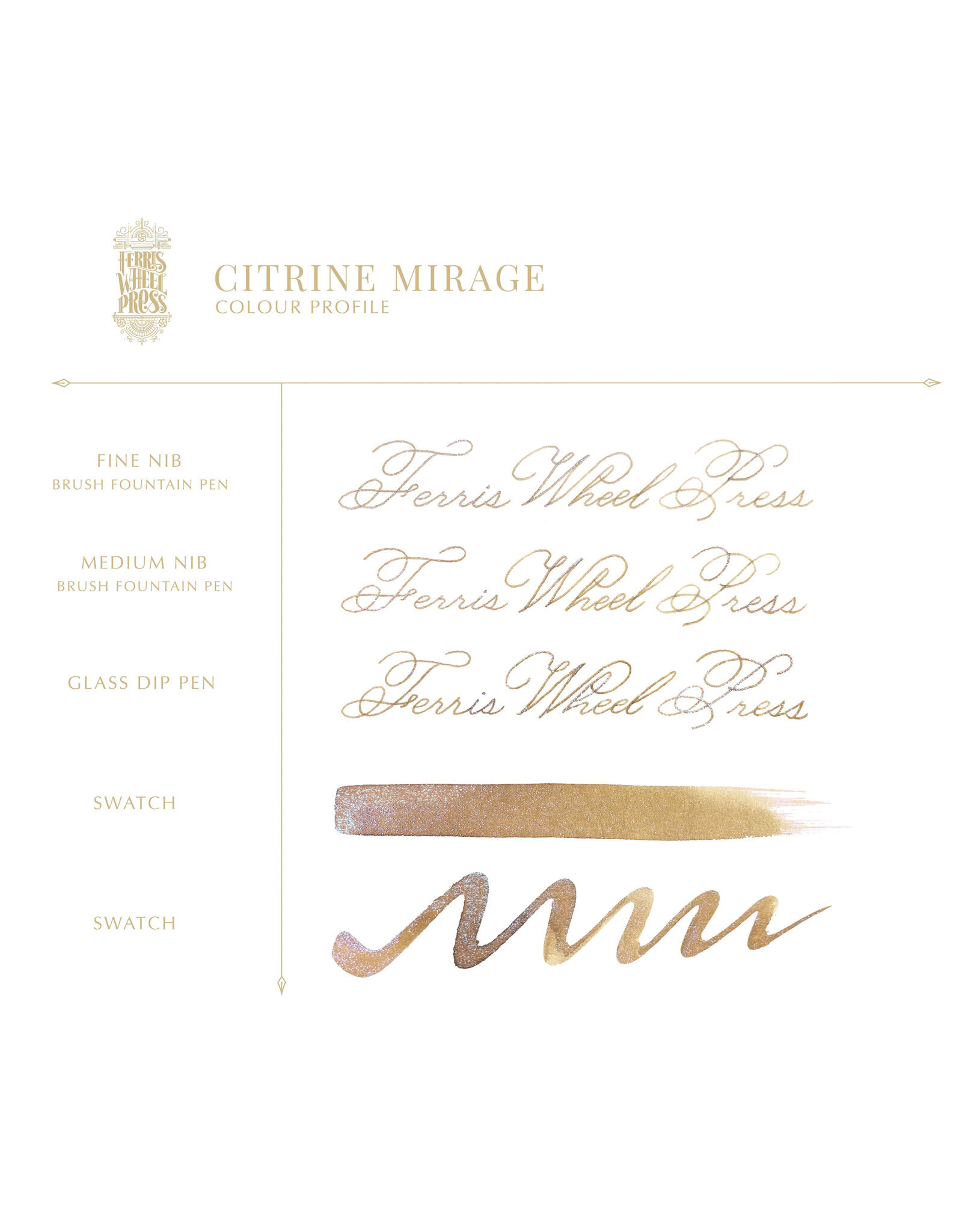 Ferris Wheel Press FerriTales | Once Upon a Time, Citrine Mirage 20ml
