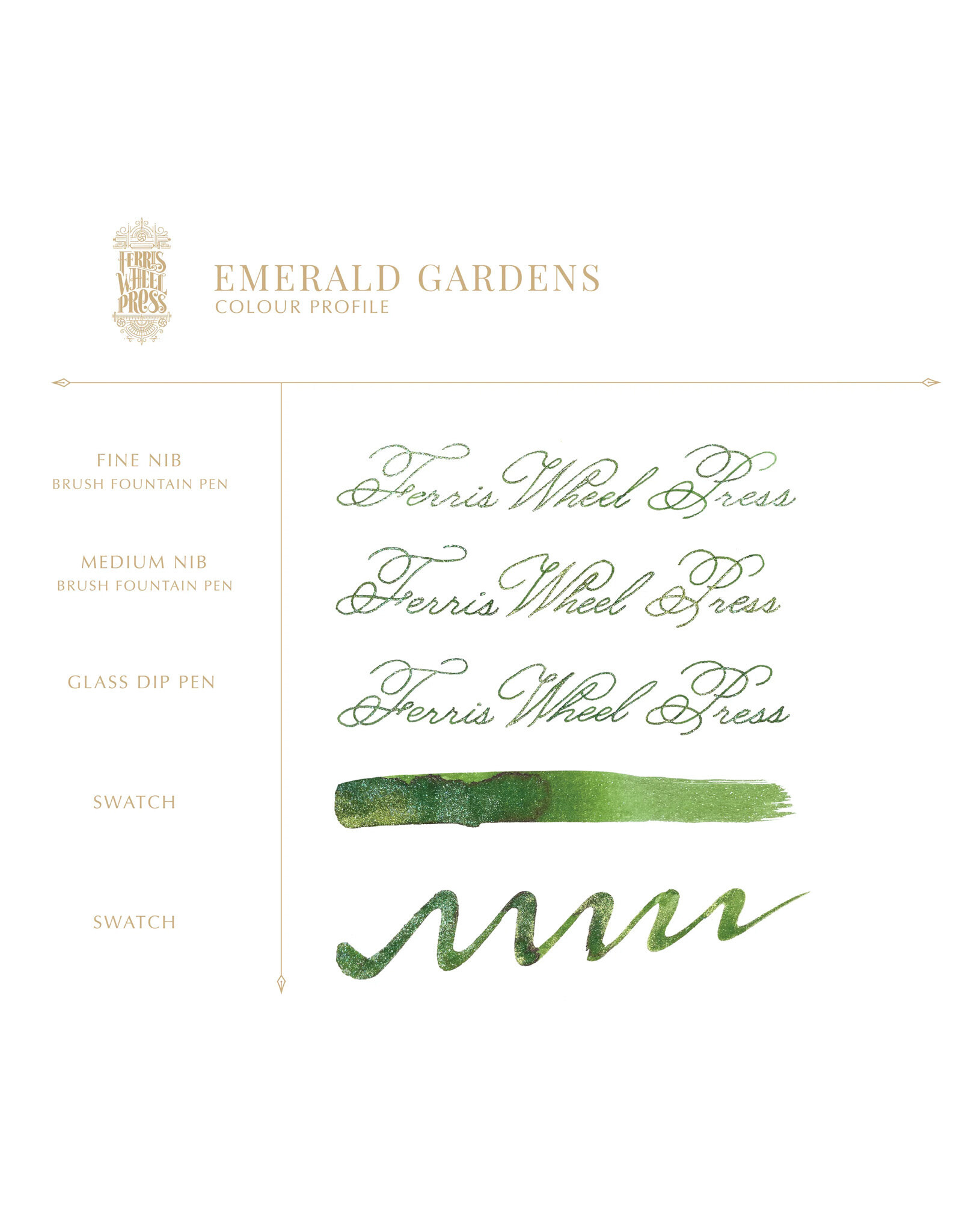 Ferris Wheel Press Ferritales | The Wild Swans, Emerald Gardens 20ml
