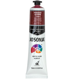 Jo Sonja Jo Sonja Acrylic Paint, Permanent Alizarine 2.5oz