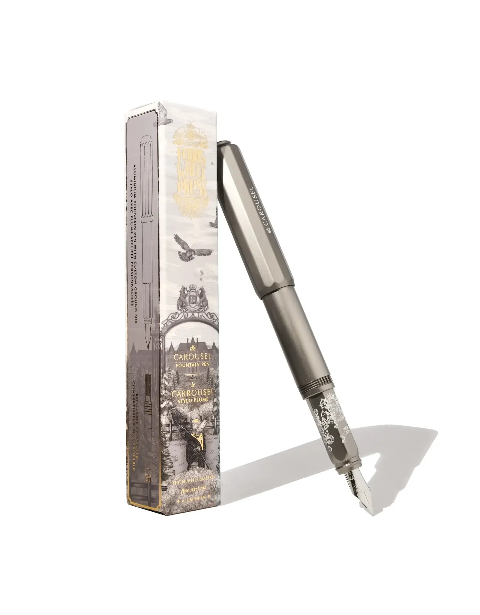 Ferris Wheel Press Carousel Fountain Pen, Highland Smoke (M)