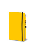 Giuliano Mazzuoli Stifflex Notebook,  9 X 14 cm,  Yellow  - Black