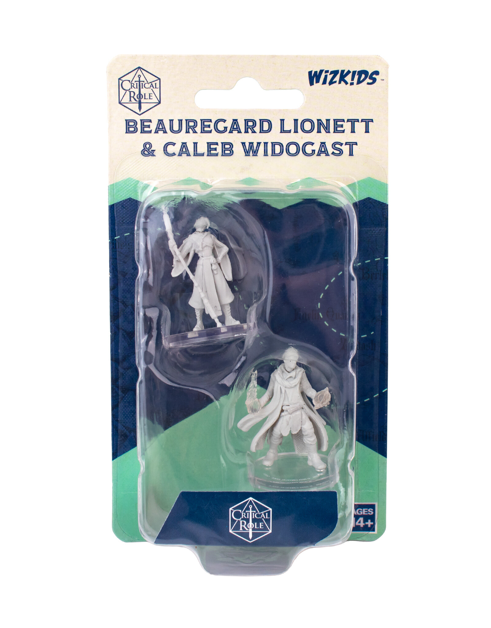 WIZKIDS Critical Role  Miniatures Beauregard Lionett & Caleb Widogast