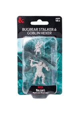 WIZKIDS D&D Nolzur`s Marvelous Miniatures - Bugbear Stalker & Goblin Hexer