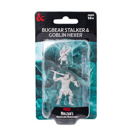 WIZKIDS D&D Nolzur`s Marvelous Miniatures - Bugbear Stalker & Goblin Hexer