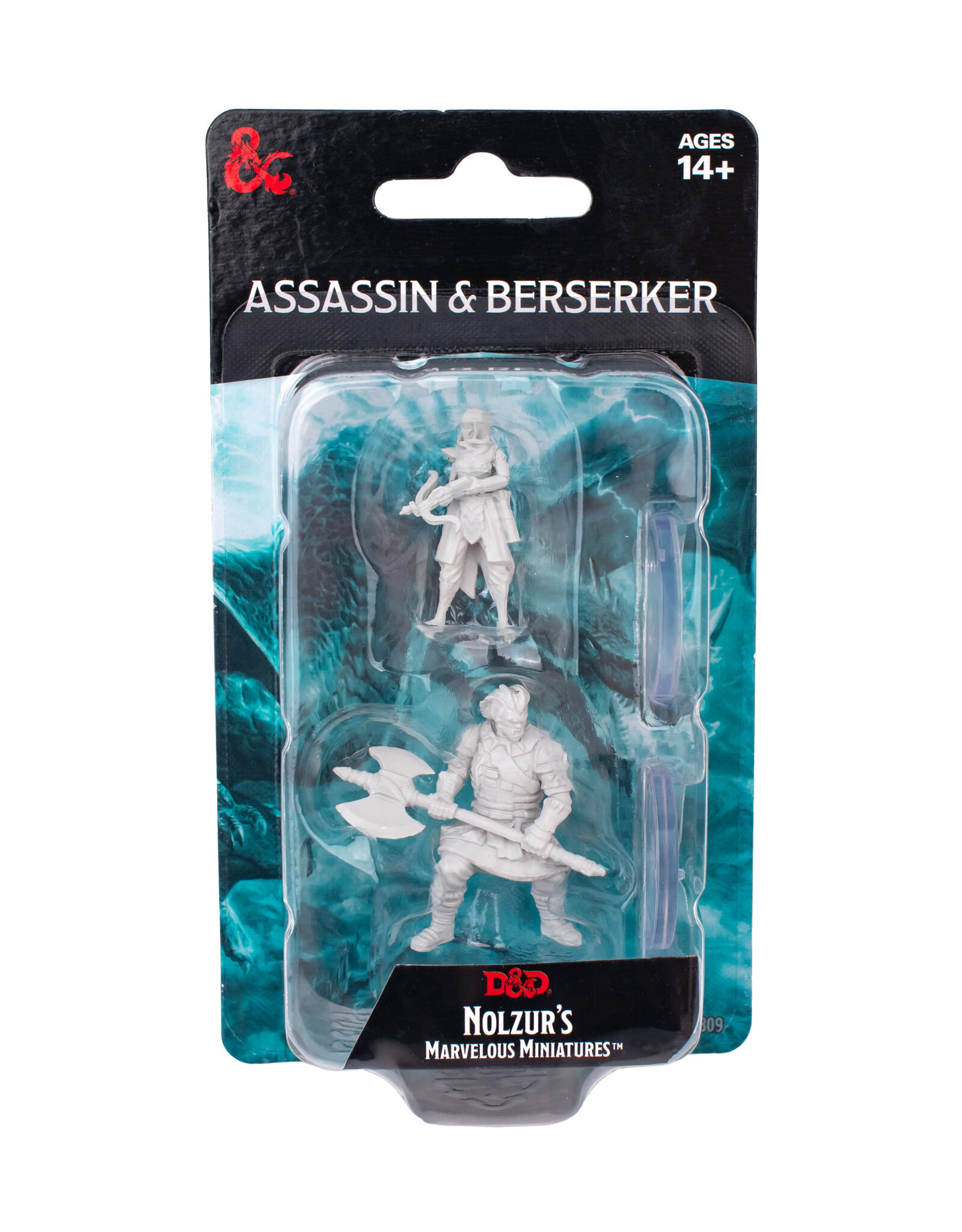 WIZKIDS D&D Nolzur`s Marvelous Miniatures - Assassin & Berserker