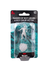 WIZKIDS D&D Nolzur`s Marvelous Miniatures -Swarm of Rot Grubs & Rot Grub Vict