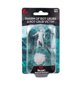 WIZKIDS D&D Nolzur`s Marvelous Miniatures -Swarm of Rot Grubs & Rot Grub Vict