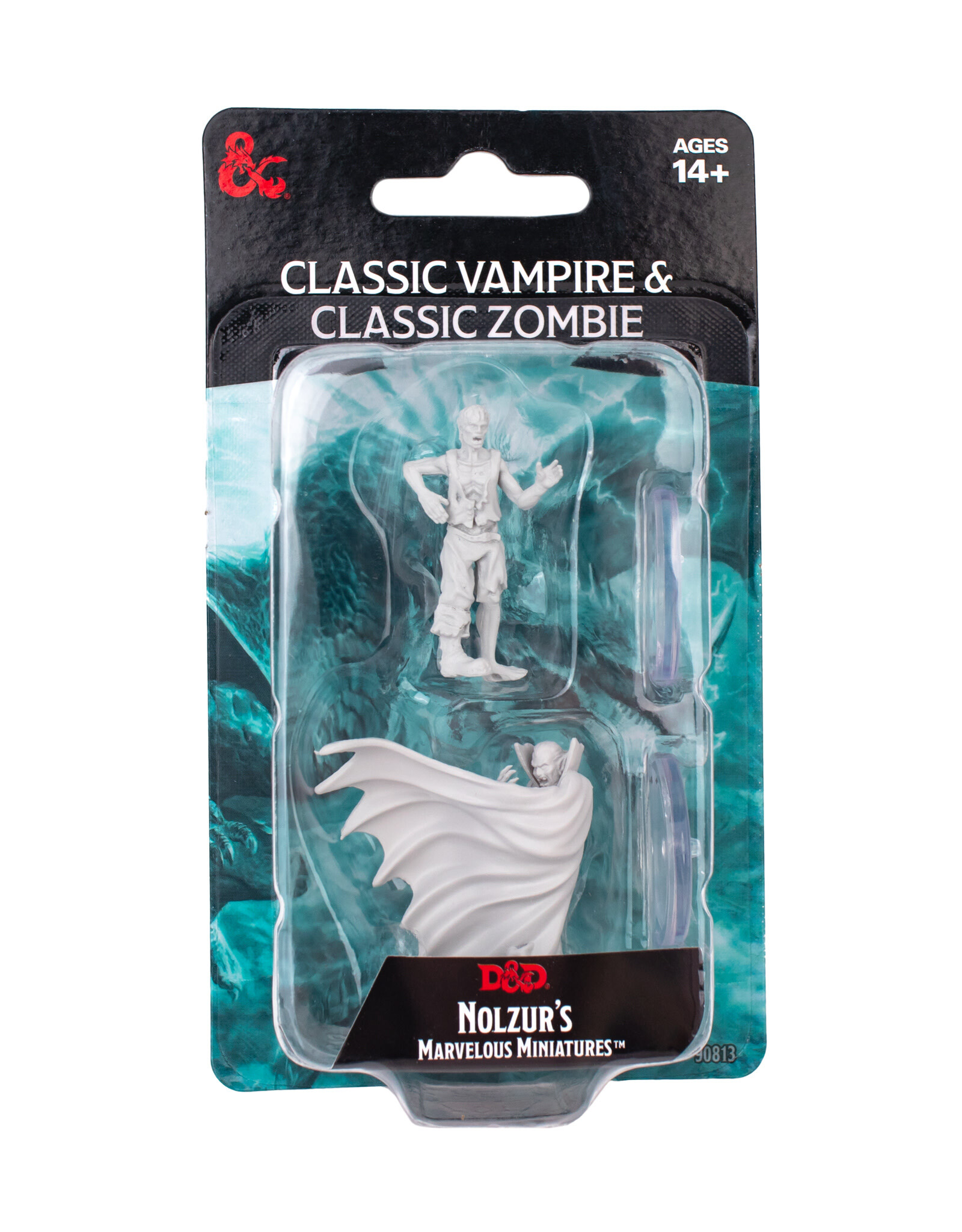 WIZKIDS D&D Nolzur`s Marvelous Miniatures Classic Vampire & Classic Zombie