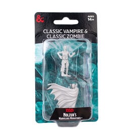 WIZKIDS D&D Nolzur`s Marvelous Miniatures Classic Vampire & Classic Zombie