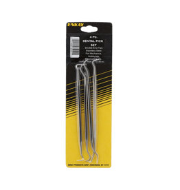 Enkay Tool: Dental Pick: 4pc Assortment