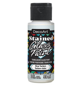 DecoArt DecoArt Stained Glass Paint, Clear Texture, 2oz