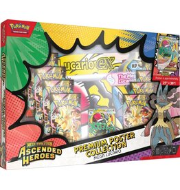 Pokémon Pokémon TCG: Mega Evolution 2.5: Ascended Heroes: Premium Poster Collection: Mega Lucario