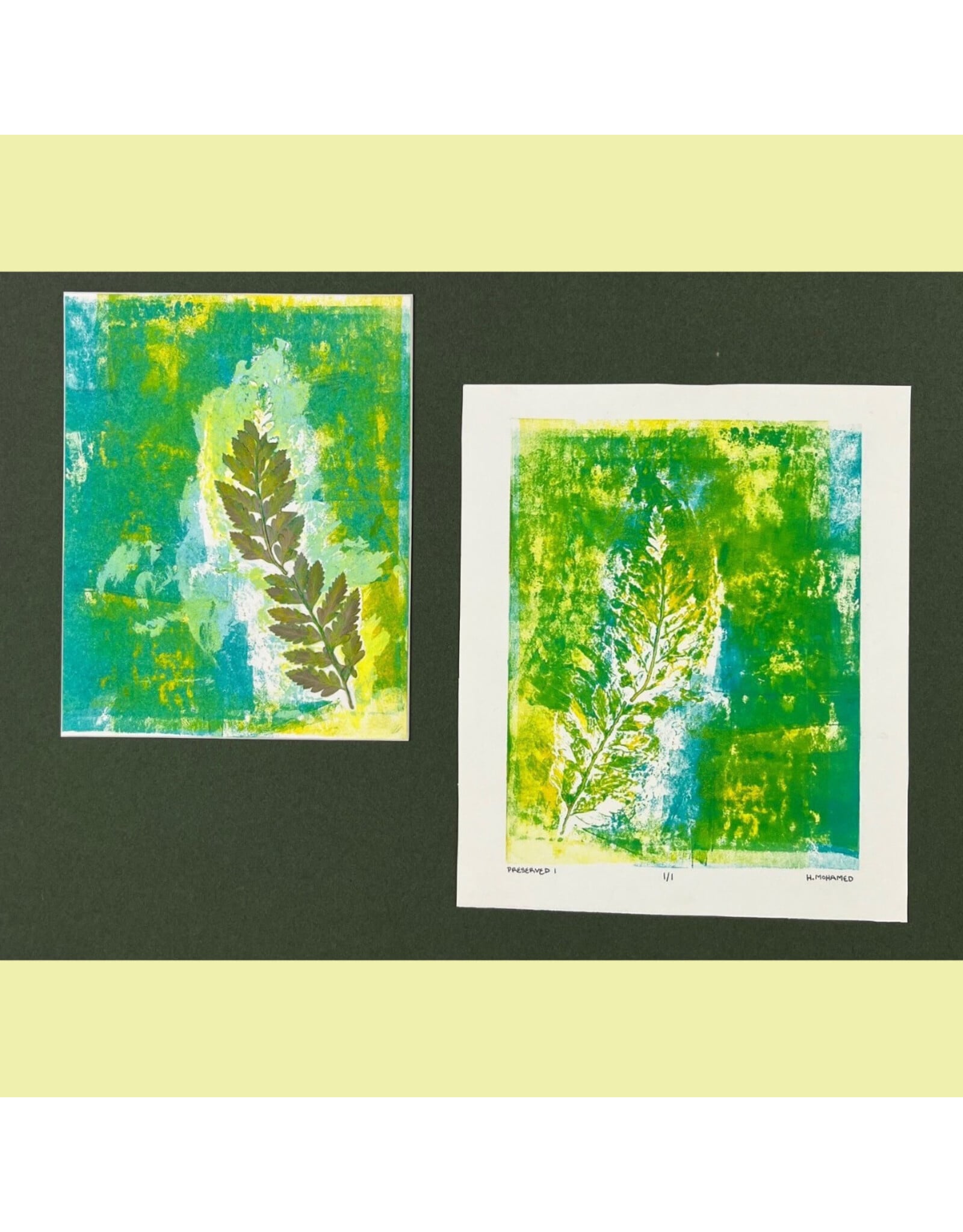 Collagraph Printmaking Saturday June 6 11:00 - 1:00