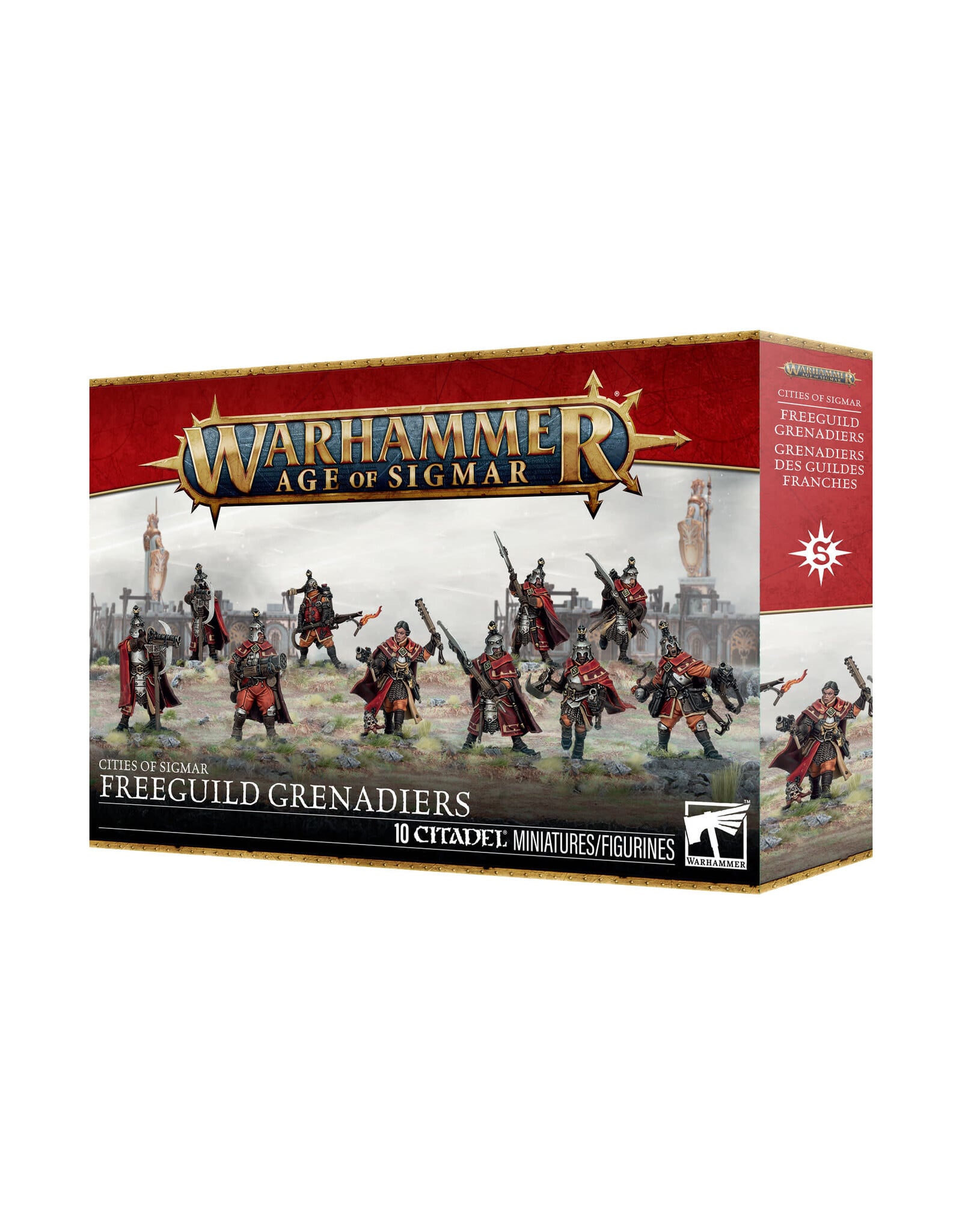 Games Workshop Cities Of Sigmar Freeguild Grenadiers PRE ORDER ARRIVES 5.30.2026
