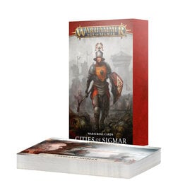 Games Workshop Warscroll Cards Cities Of Sigmar PRE ORDER ARRIVES 5.30.2026