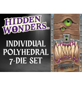 Chessex Chessex Hidden Wonders Assorted Polyhedron 7-Dice Set