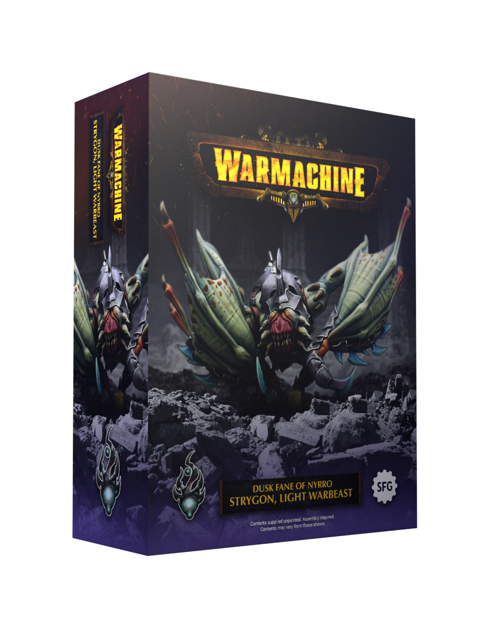 Warmachine Warmachine: Dusk Fane of Nyrro Strygon, Light Warbeast COMING SOON