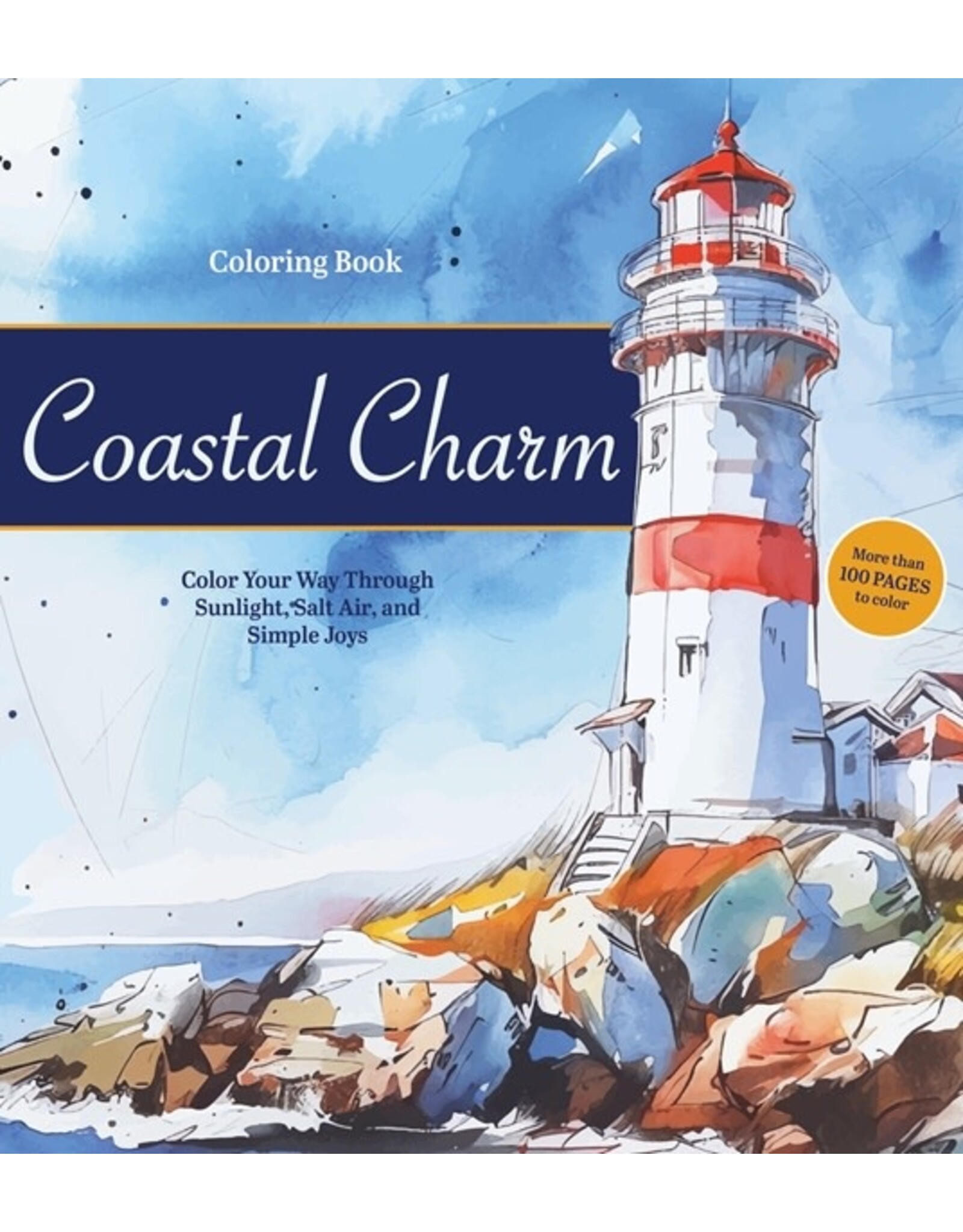 Coastal Charm Coloring Book