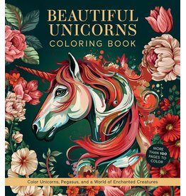 Beautiful Unicorns Coloring Book