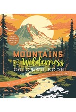 Mountains & Wilderness Coloring Book