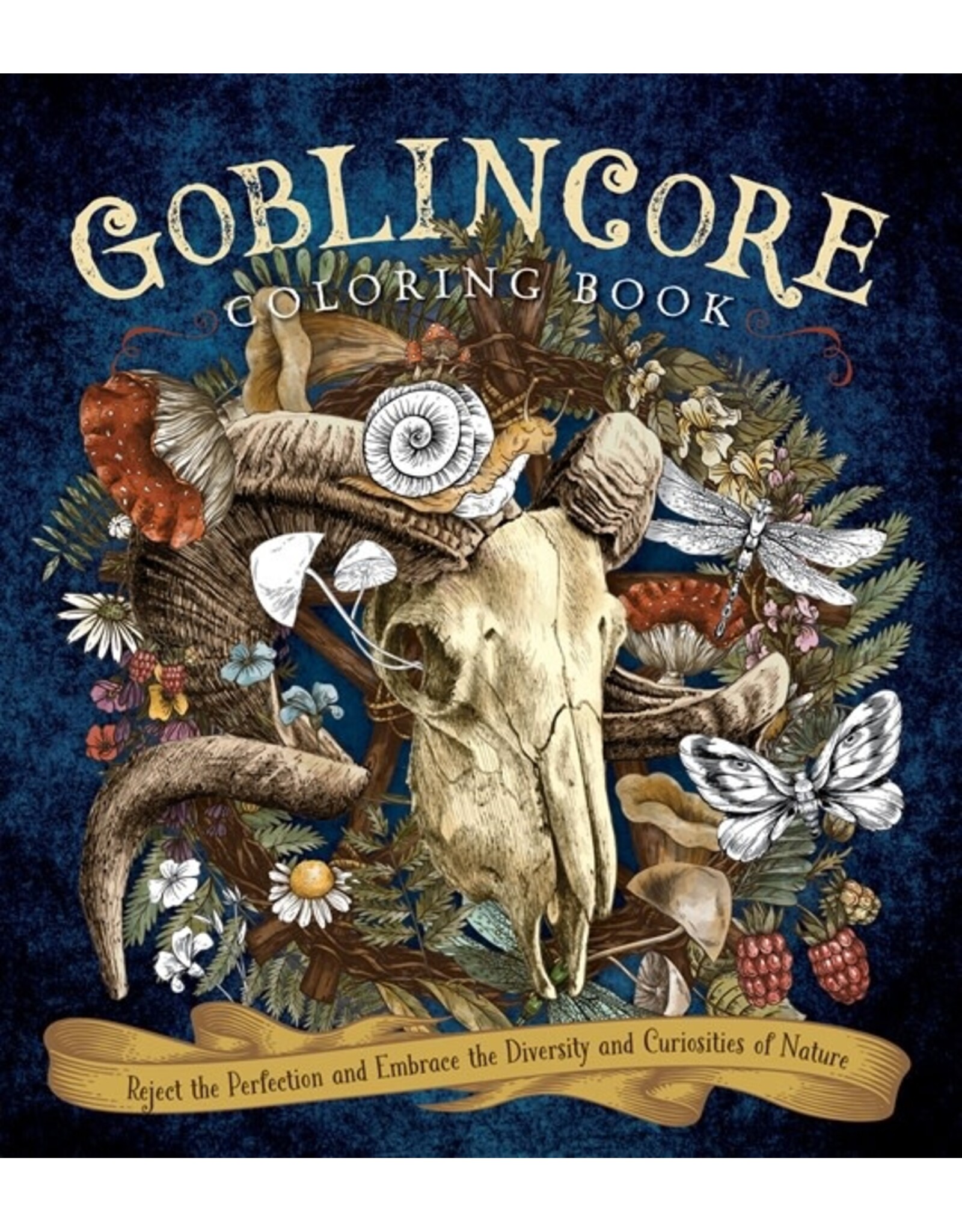 Goblincore Coloring Book