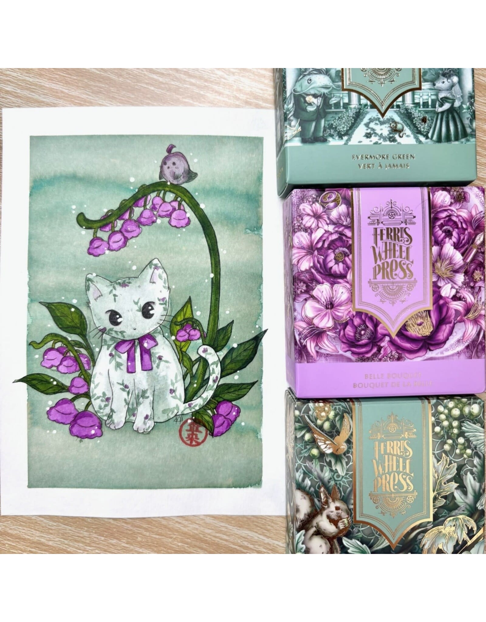 Painting Cats with Inks Saturday July 18 2:00 - 4:00
