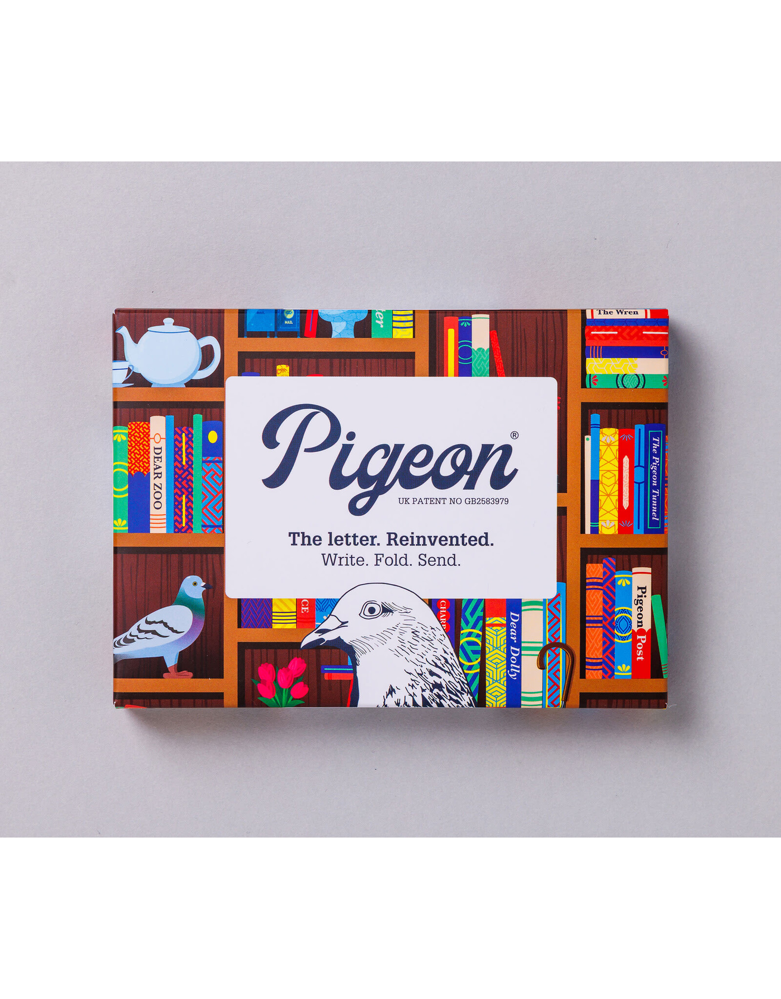 Pigeon Bookstore Pigeon, Folding Letter Set - Pack of 6 Letters