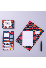 Pigeon Bright & Beautiful Pigeon, Folding Letter Set - Pack of 6 Letters