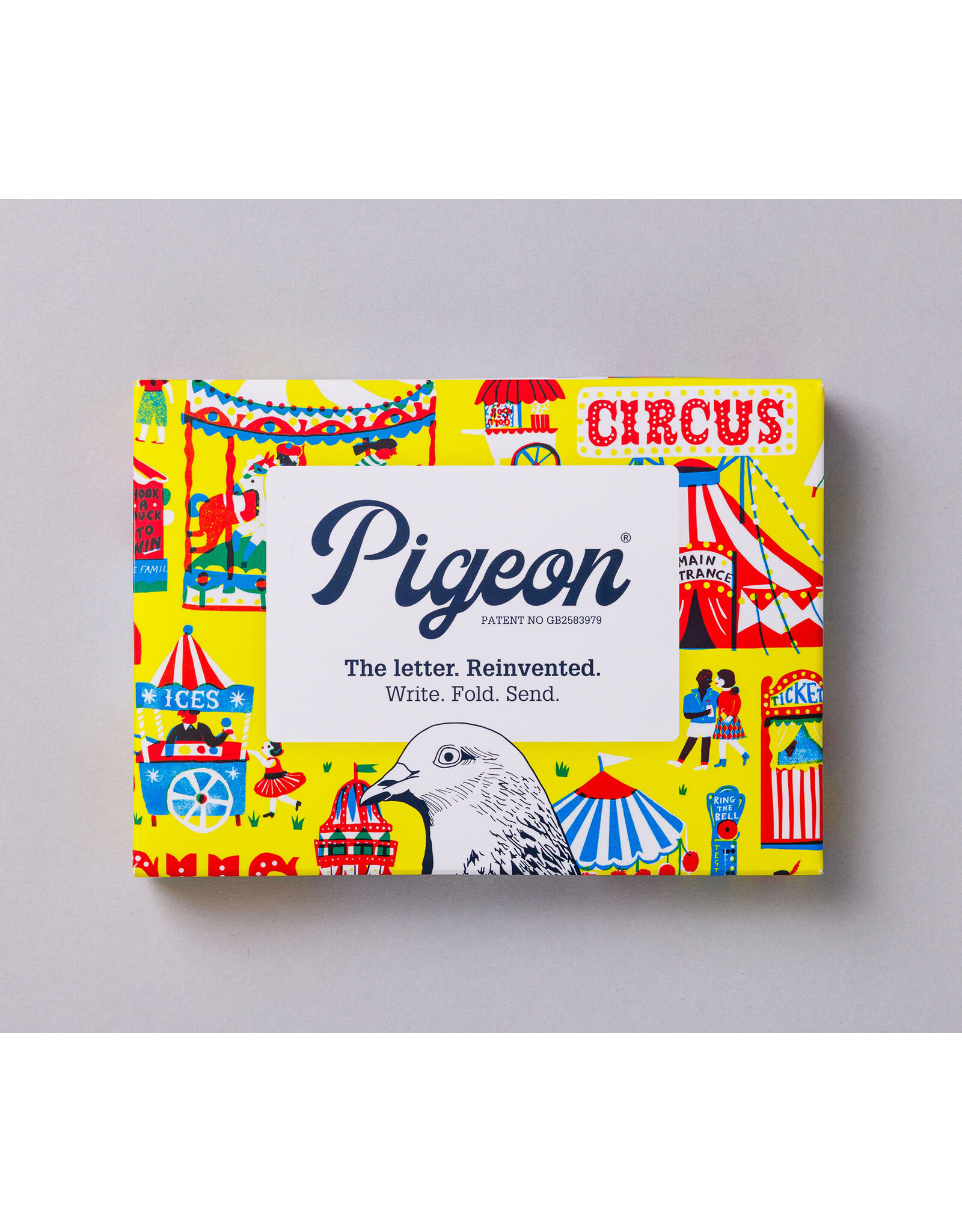 Pigeon Circus Pigeon, Folding Letter Set - Pack of 6 Letters