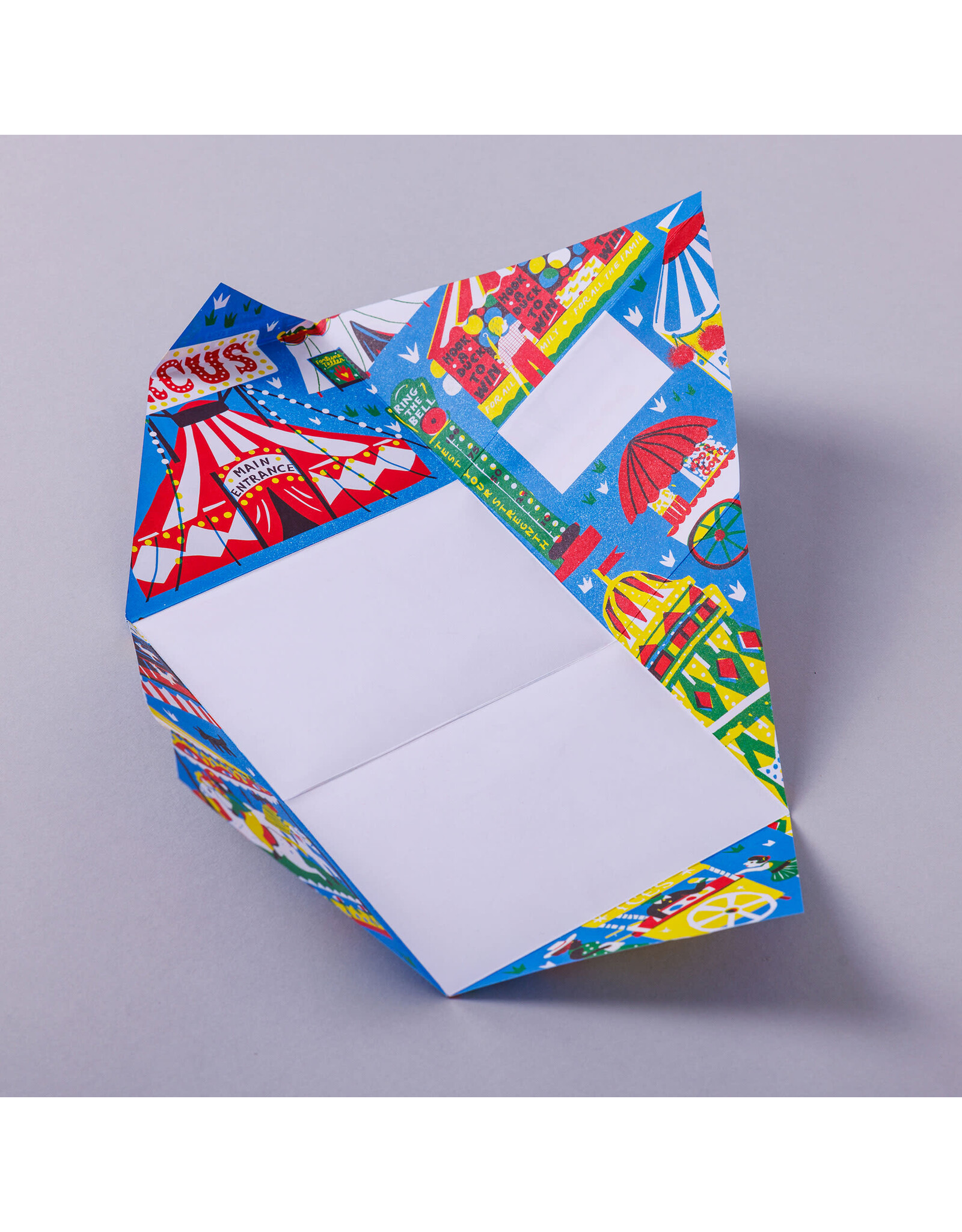 Pigeon Circus Pigeon, Folding Letter Set - Pack of 6 Letters