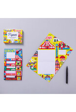 Pigeon Circus Pigeon, Folding Letter Set - Pack of 6 Letters