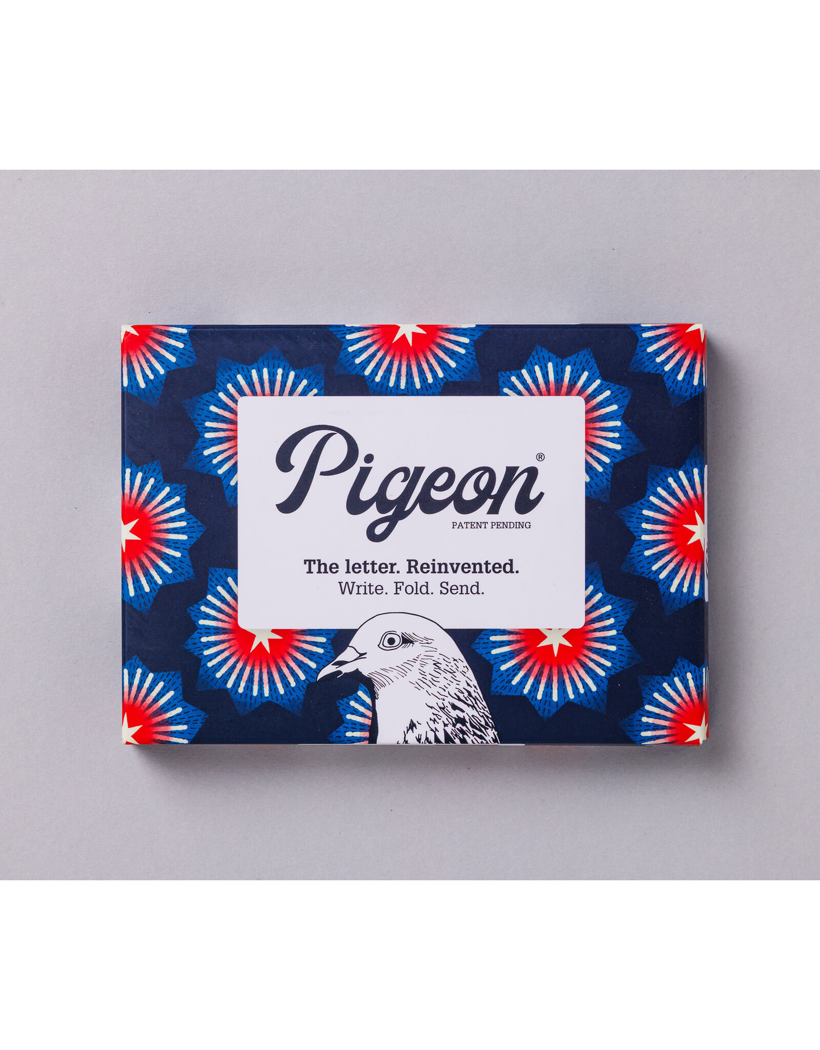 Pigeon Starbust Pigeon, Folding Letter Set - Pack of 6 Letters