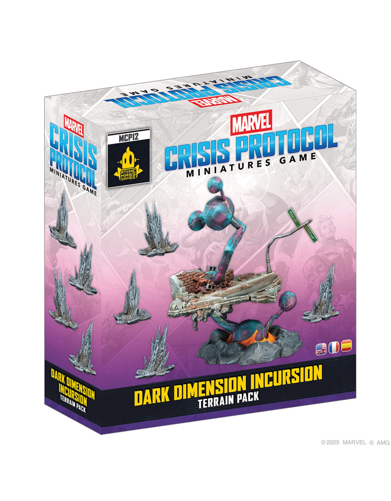 Marvel Crisis Protocol Marvel Crisis Protocol Dark Dimension Incursion Terrain Pack COMING SOON