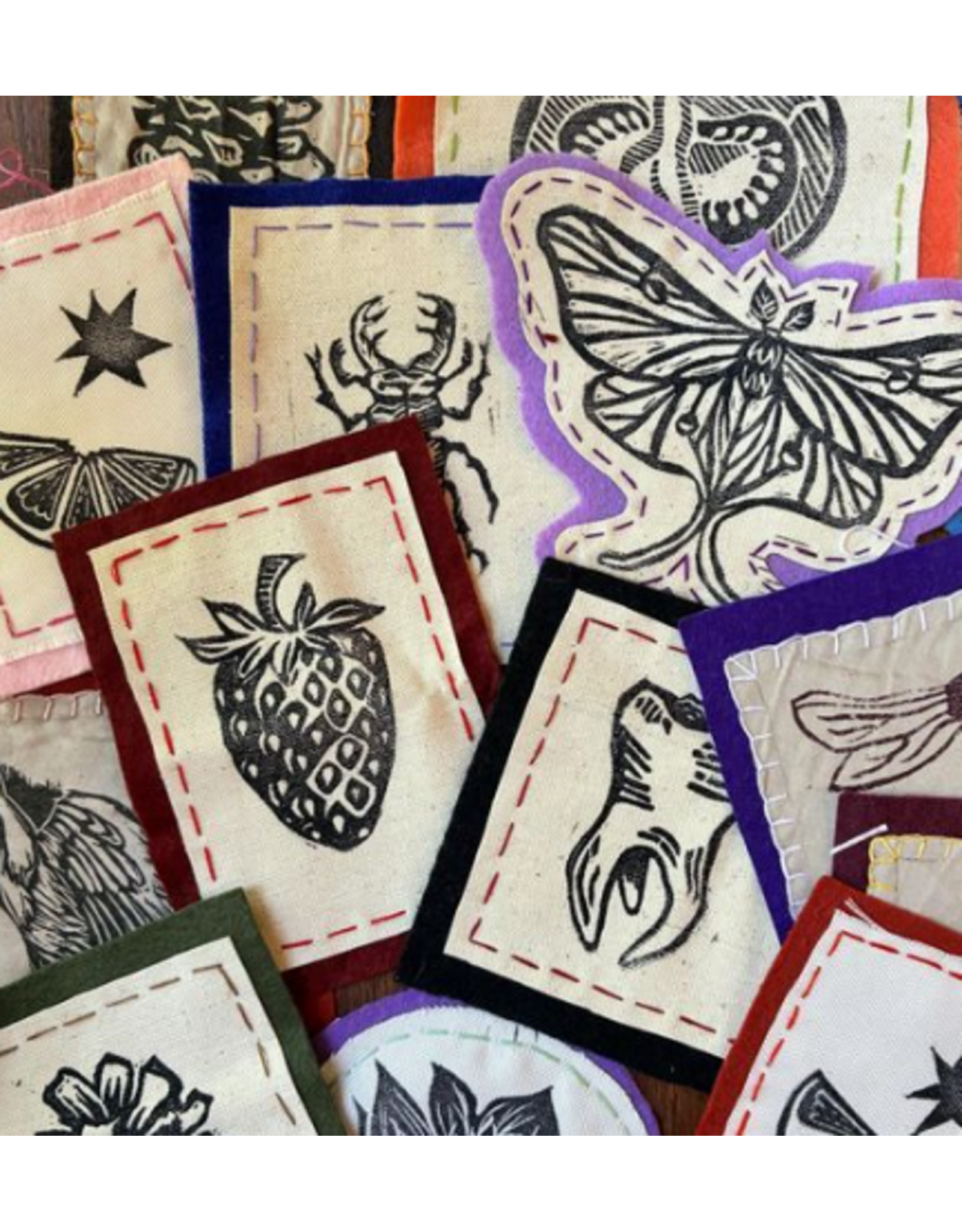 Patch Printmaking Saturday July 25 11:00 - 1:00