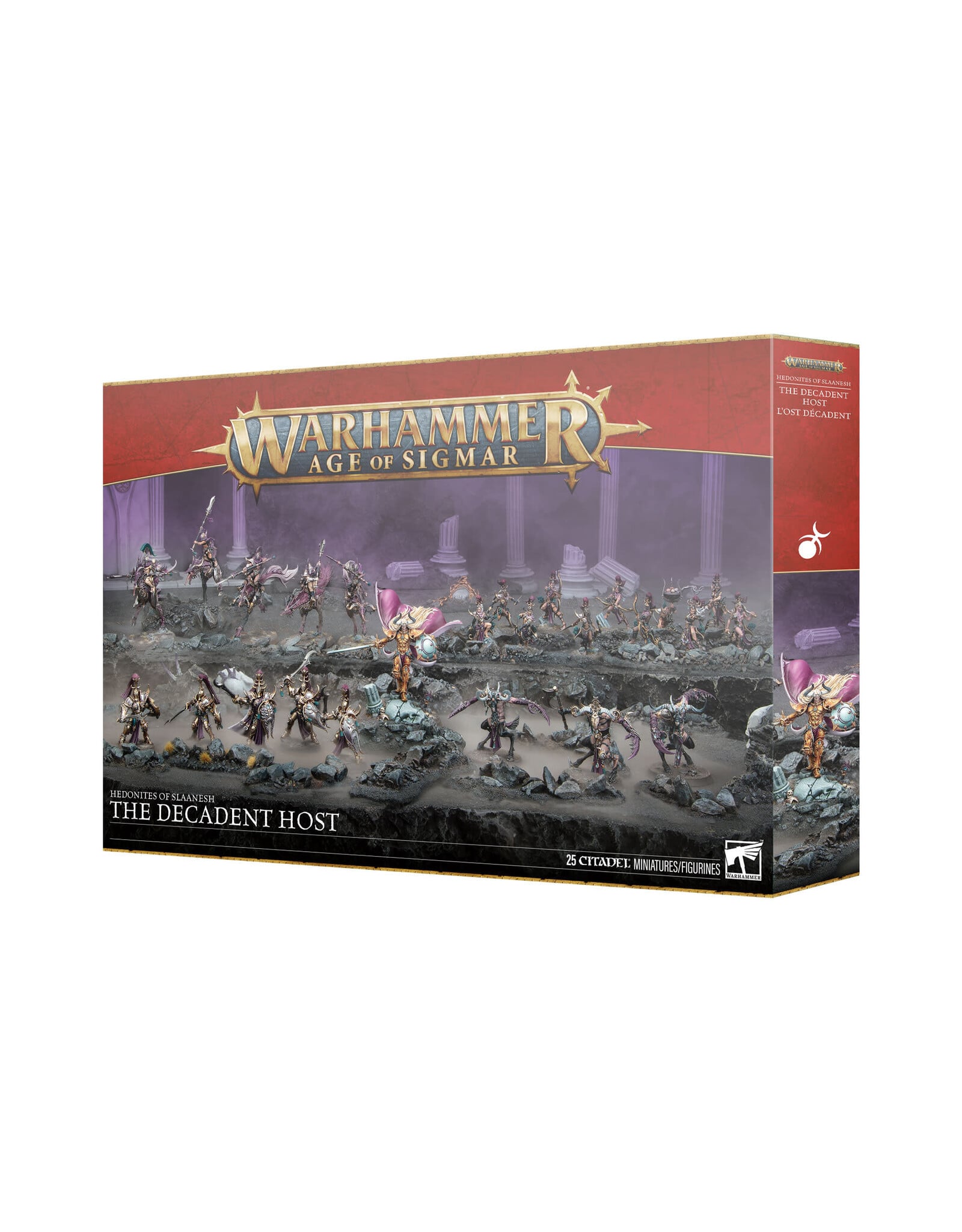 Games Workshop Hedonites Of Slaanesh The Decadent Host PRE ORDER ARRIVES JULY 4, 2026