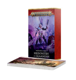 Games Workshop Warscroll Cards Hedonites Of Slaanesh PRE ORDER ARRIVES JULY 4, 2026